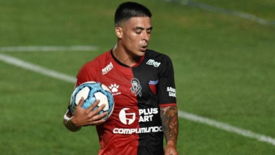 Brian Fernández, futbolista. Foto: NA