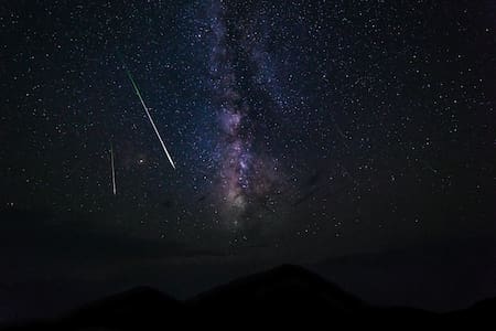 Lluvia de estrellas. Foto: Unsplash