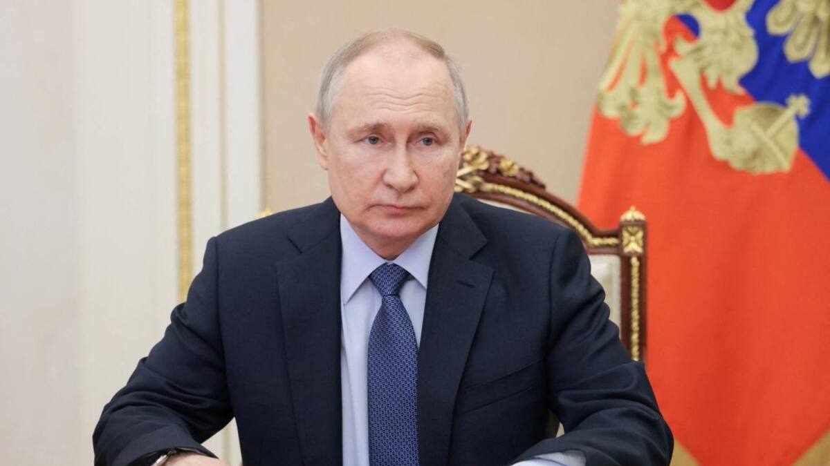 Presidente de Rusia, Vladimir Putin. Foto Reuters