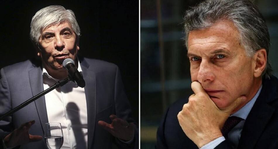 Macri y Moyano