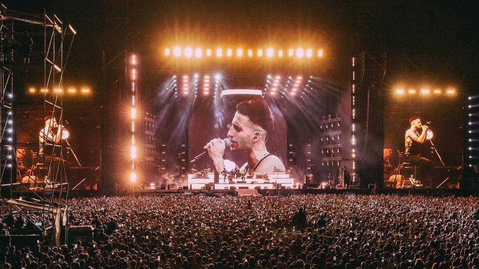 Show de Wos en Argentinos Juniors. Foto: Prensa.