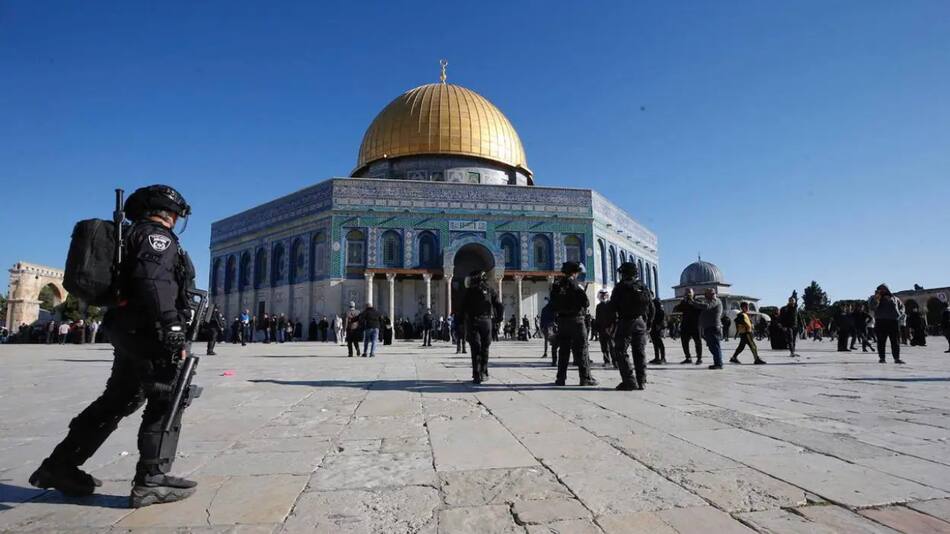 Mezquita de Al Aqsa. Foto: EFE