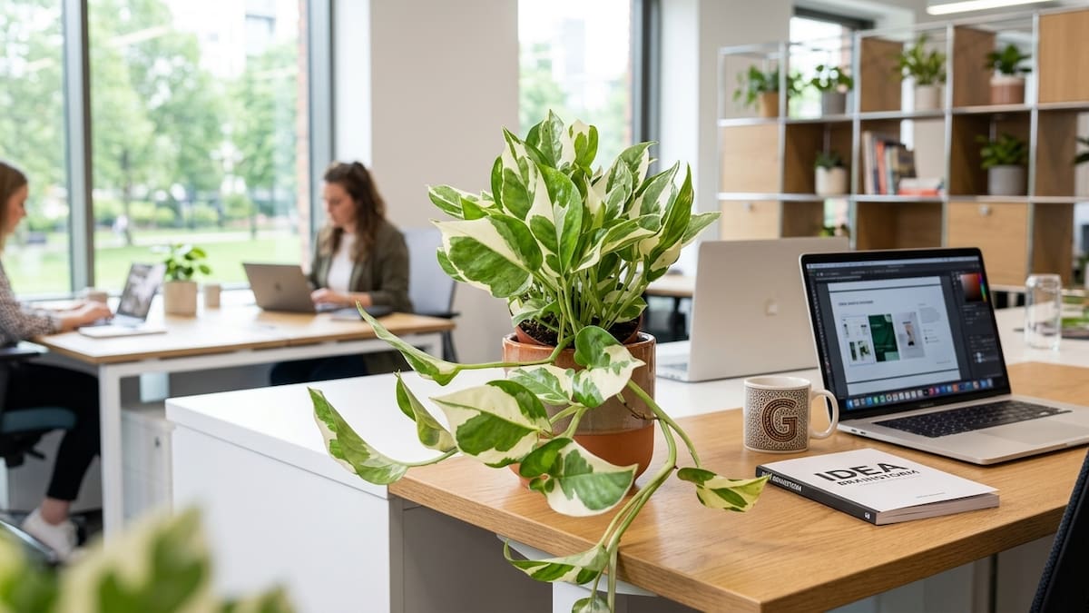 Cómo cuidar el potus N’Joy: guía completa de la planta ideal para ambientes pequeños y oficinas