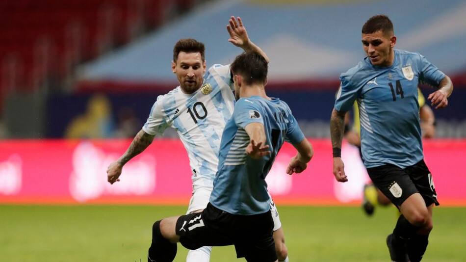 Lionel Messi, Argentina vs Uruguay, Copa América, Reuters