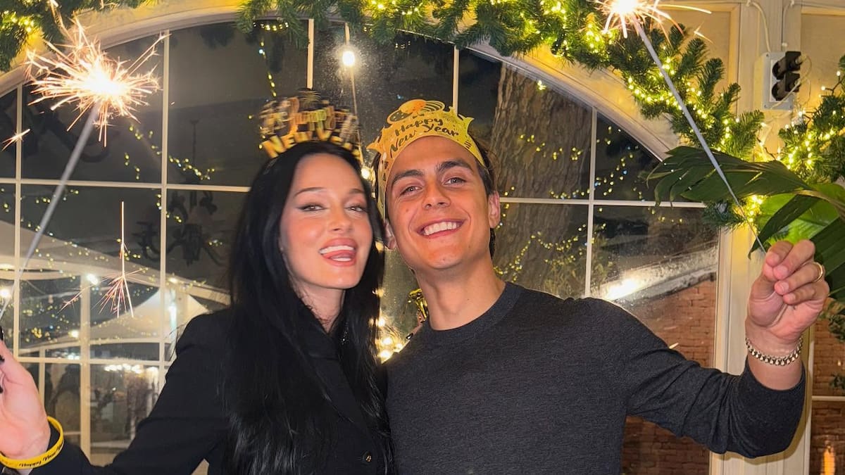 Oriana Sabatini y Paulo Dybala.