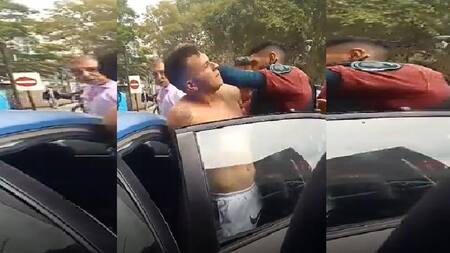 Detención de Oscar Gustavo Valdez, foto captura de video