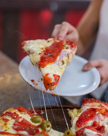 Pizzería Guerrín. Foto: Instagram @pizzeriaguerrin