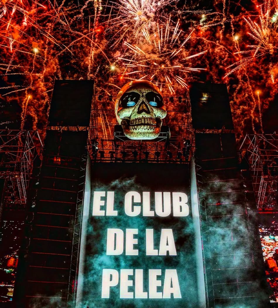 Anuncio del nuevo disco durante los recitales en Vélez