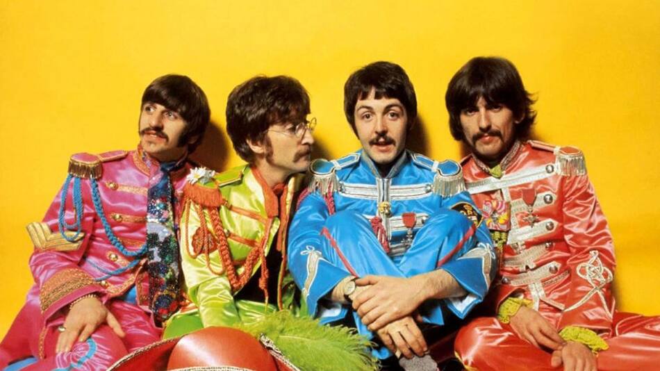 The Beatles con su álbum St. Peppers