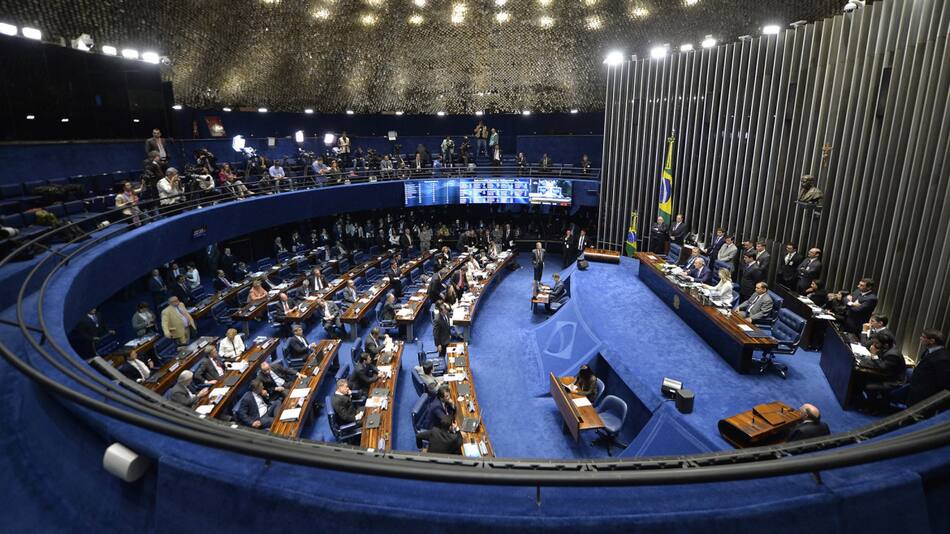 Senado de Brasil. Foto: EFE.