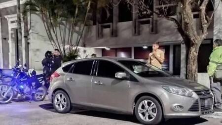 Control de alcoholemia a jugador de Colón. Foto: NA