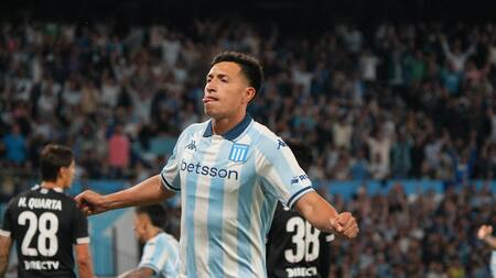 Adrián "Toto" Fernández, Racing vs River.