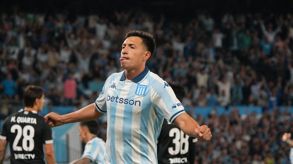 Adrián "Toto" Fernández, Racing vs River.