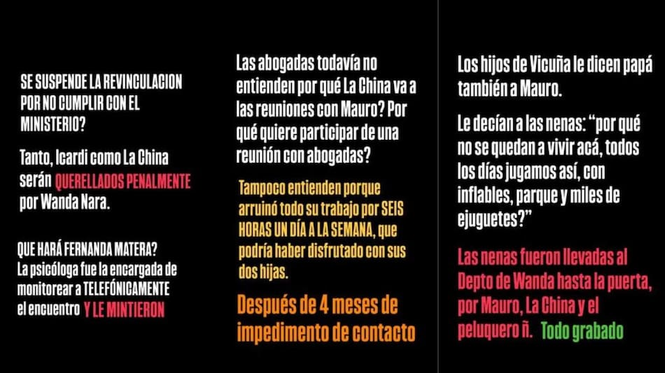 Mauro Icardi recibió la peor noticia sobre la revinculación con sus hijas. Foto: Instagram.
