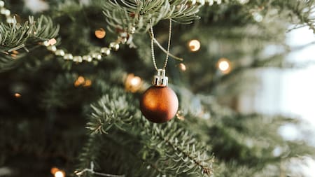 Árbol de Navidad. Foto: Unsplash.