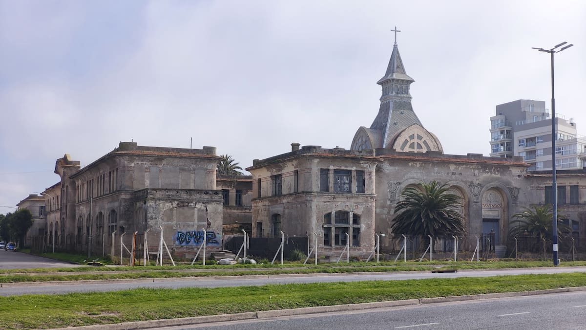 El impactante edificio data de 1910