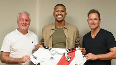 Salomón Rondón contrato; River Plate. Foto: Twitter @RiverPlate.