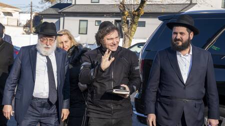 Javier Milei en Nueva York. Foto: EFE