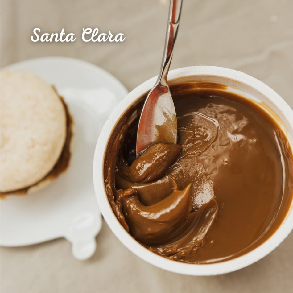 Dulce de leche. Instagram Foto: @santaclara.ar