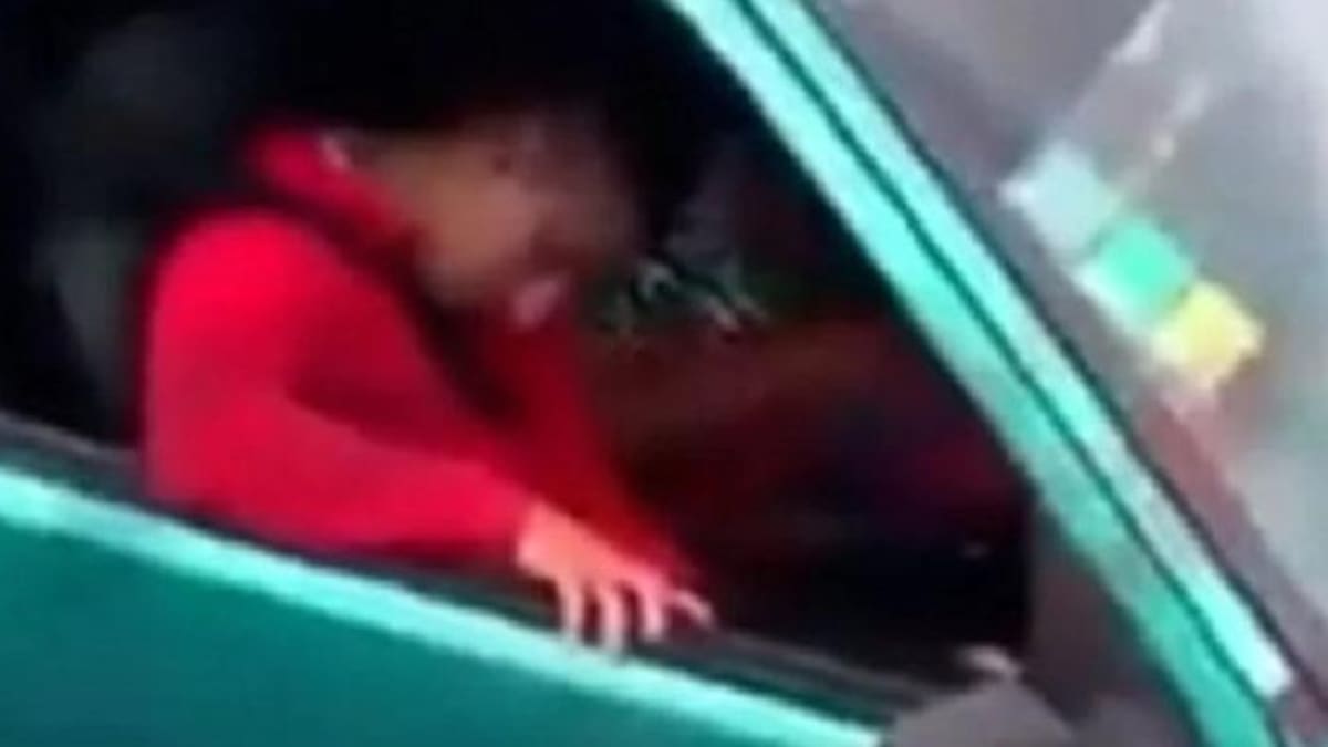 Policías alcoholizados en Ruta 11, captura de video