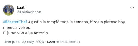 Meme de MasterChef. Foto: Twitter.