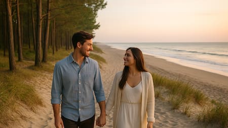 La escapada romántica perfecta: la playa escondida en un bosque a 4 horas de Buenos Aires que enamora a todas las parejas