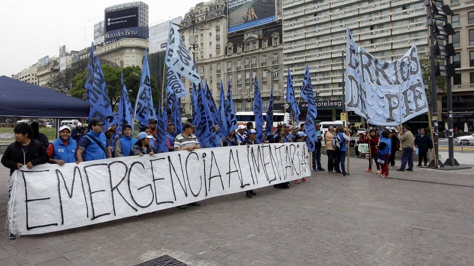 Protesta de Barrios de Pie (DYN)