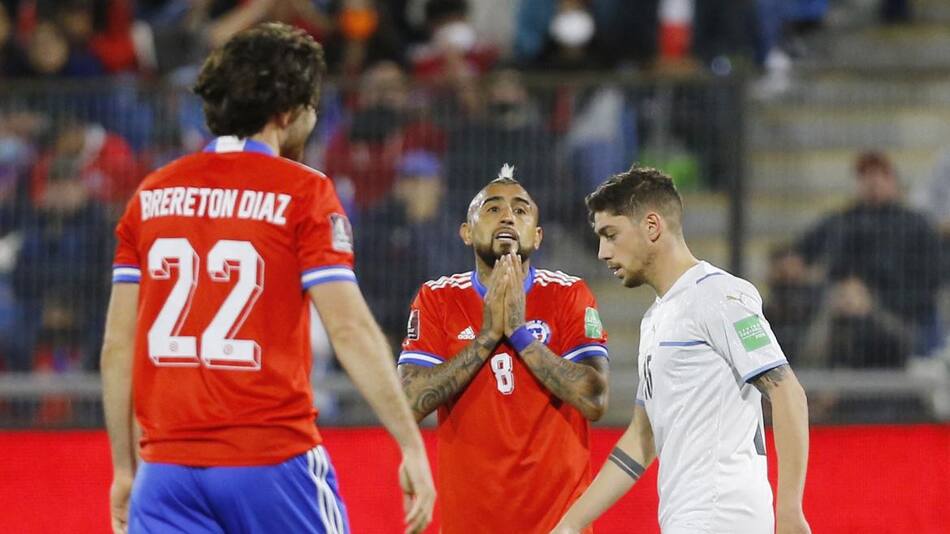 Chile vs Uruguay, Eliminatorias, Reuters