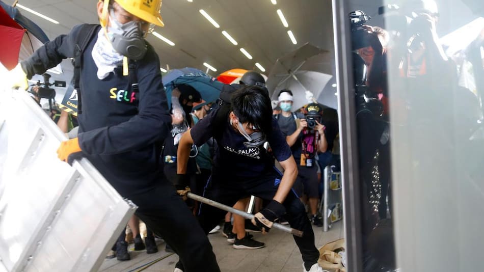 Hong-Kong, protesta e incidentes - Reuters