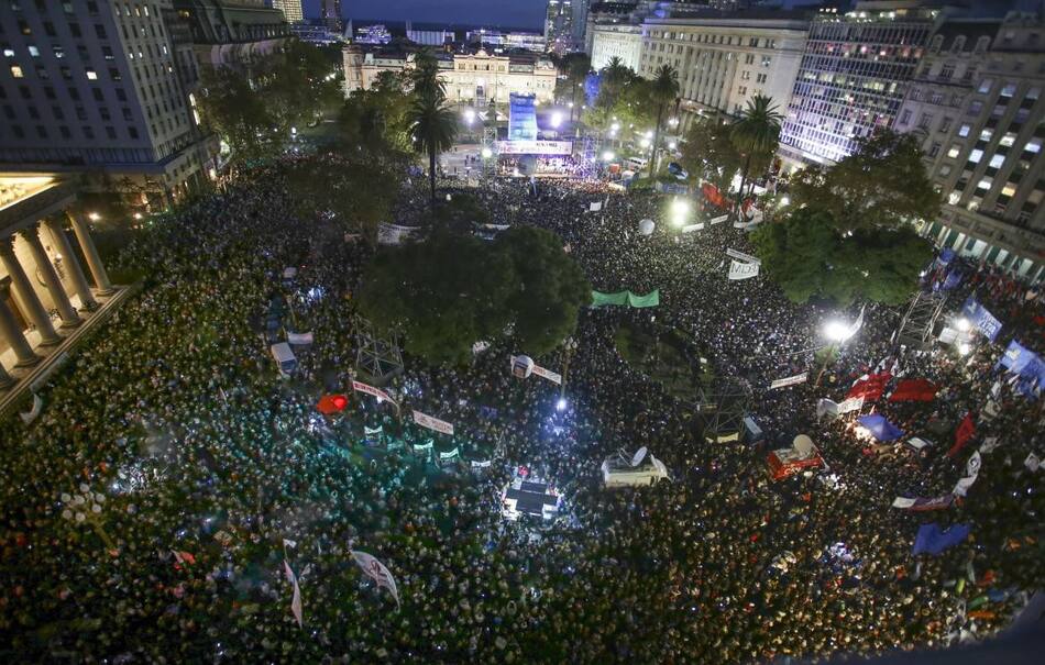 Marcha 2x1 - NOTICIAS ARGENTINAS-