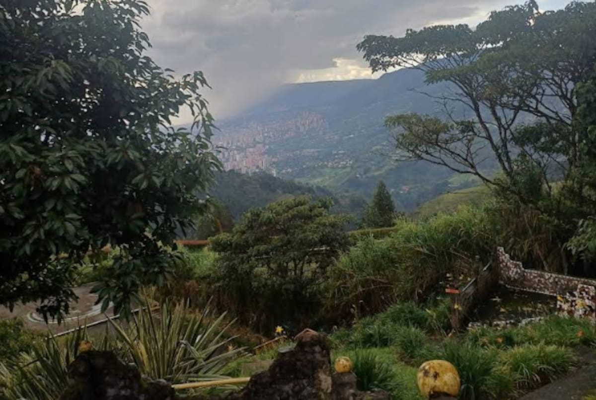 Las vistas de La Catedral, la lujosa prisión de Pablo Escobar.