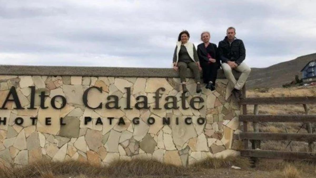 Patricia Bullrich en Alto Calafate.