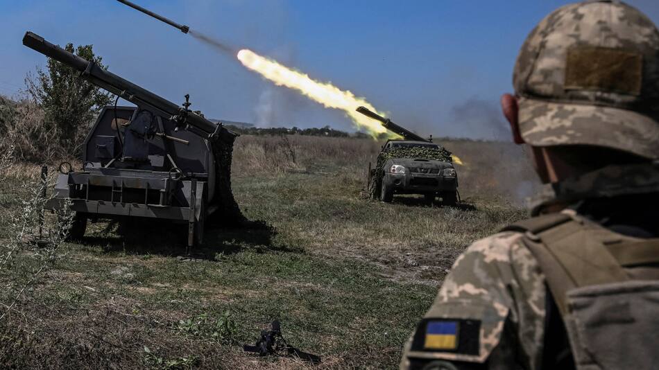 Ataque ucraniano en la guerra. Foto: NA.