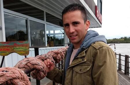 Agustín Gallo, gendarme argentino detenido en Venezuela. Foto: Instagram @agus_ollag