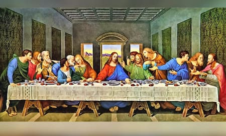 Última cena de Leonardo Da Vinci