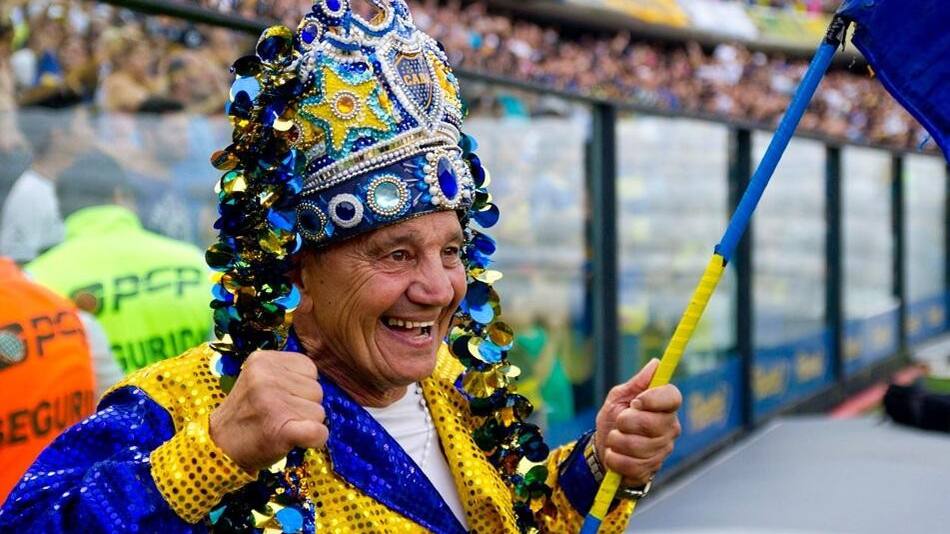 Oscar Laudonio, el Loco Banderita, Boca Juniors