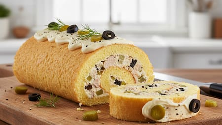 Receta con solo 5 ingredientes: el pionono relleno más sabroso para los días calurosos