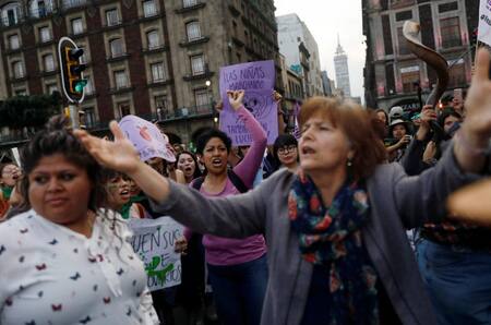 Día de la Mujer - Marcha en México #8M (Reuters)