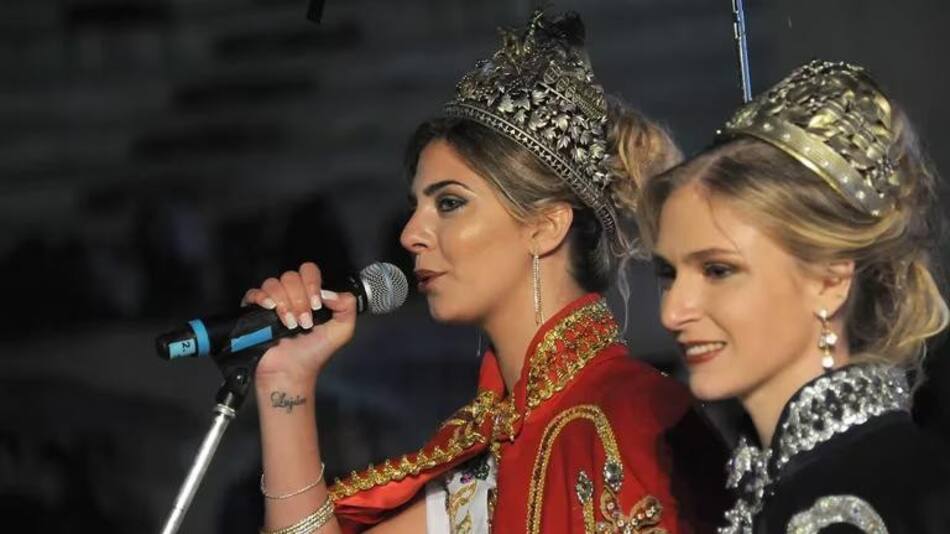 Una de las reinas de la Vendimia. Foto: gobierno de Mendoza