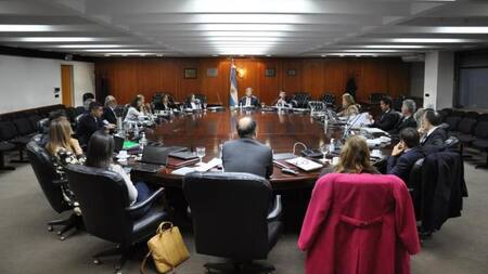 Reunión del Consejo de la Magistratura. Foto: NA.