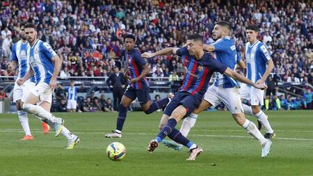 Barcelona vs Espanyol, LaLiga. Foto: REUTERS