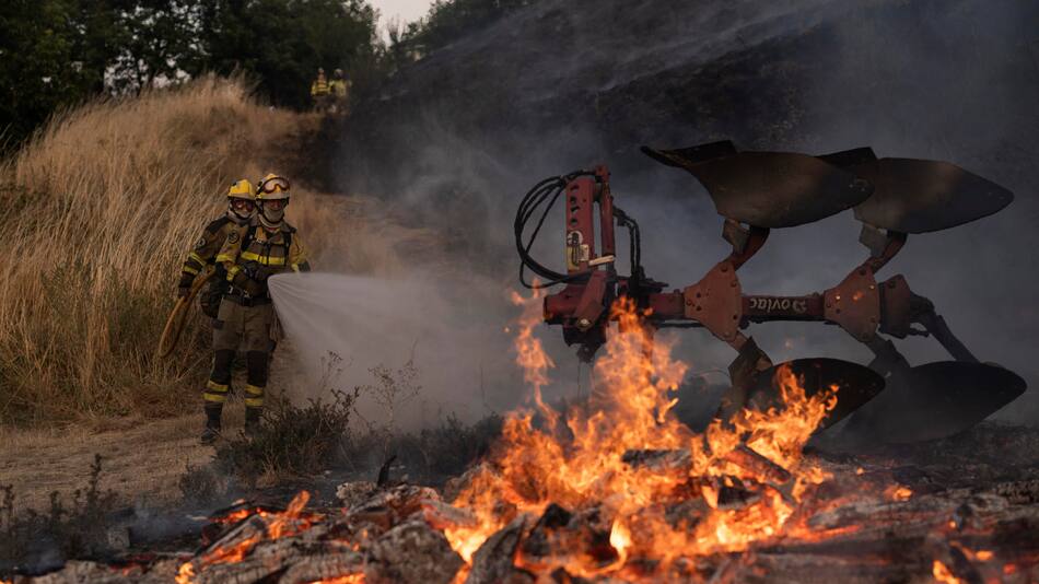 Incendios en España