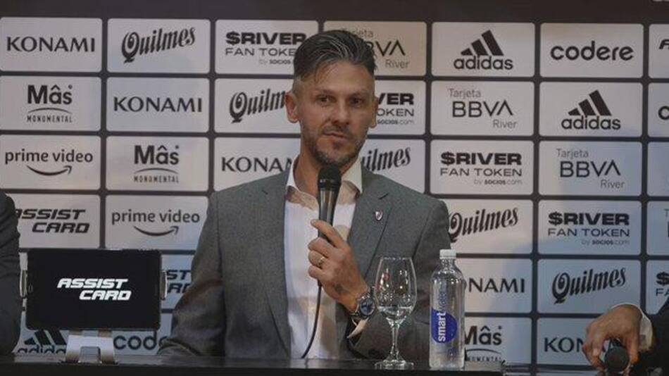 Conferencia de prensa de Martín Demichelis.