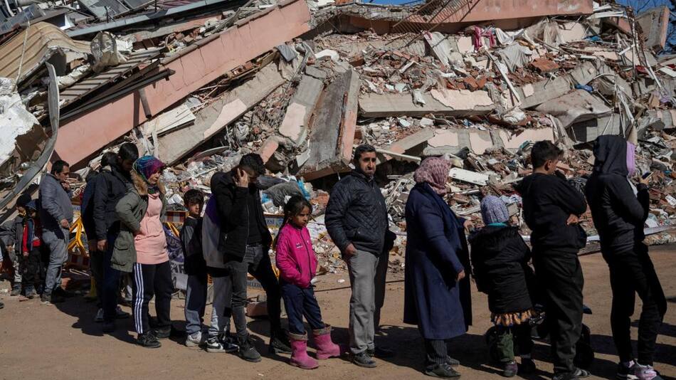 Médicos Sin Fronteras trabajando en la zona afectada en Siria. Foto Reuters.