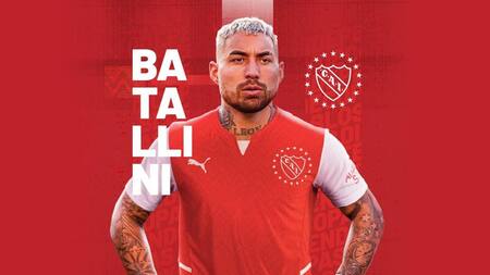 Damián Batallini, Independiente, Foto CAI