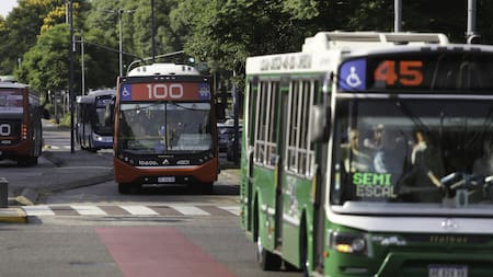 Aumenta el colectivo en el AMBA. Foto: NA/Juan Vargas.