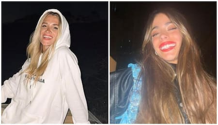 Camila Homs y Tini Stoessel. Fotos: Instagram/camihoms - tinistoessel
