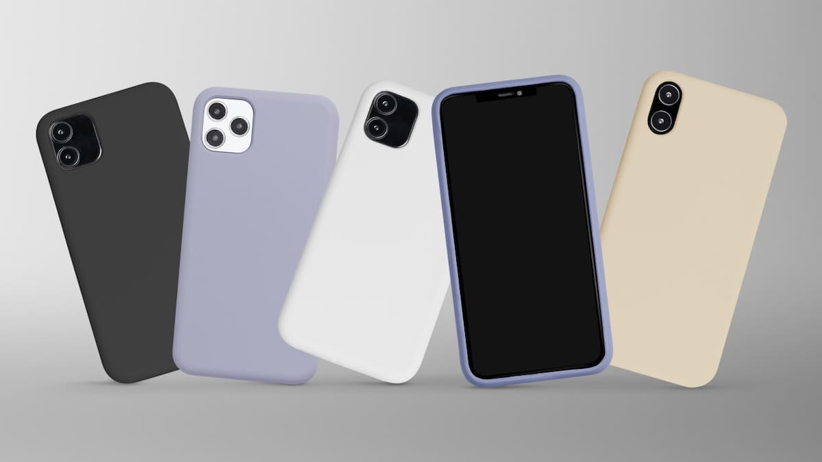 Fundas de celulares. Foto: Freepik.