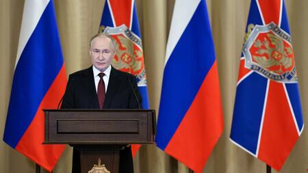 Vladimir Putin, presidente de Rusia. Foto: Reuters/Alexander Kazakov.