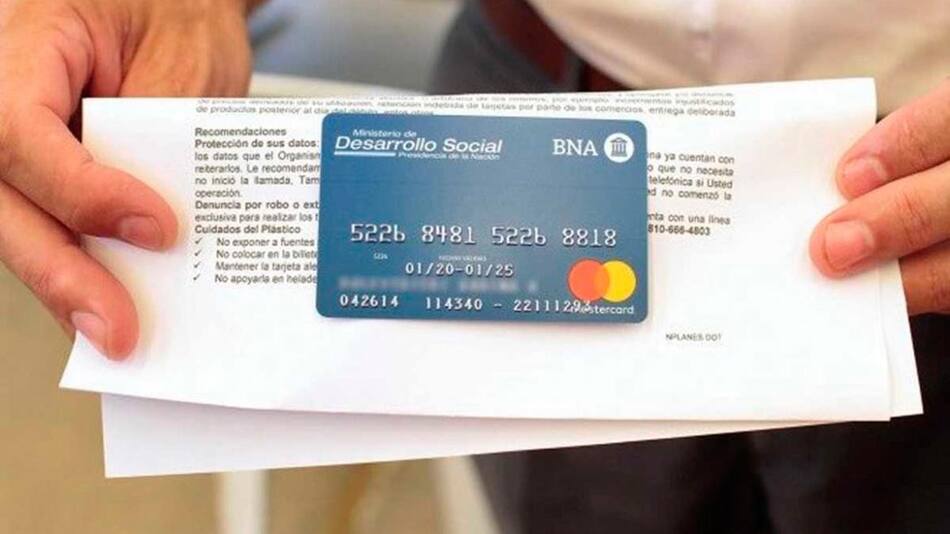 Tarjeta alimentaria, Desarrollo Social